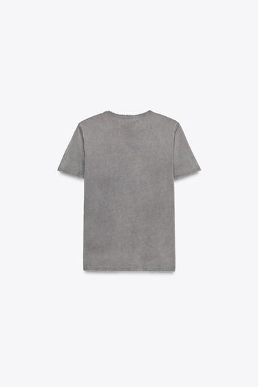 T-SHIRT THE ROLLING STONES® - Gris anthracite de Zara - Image 5