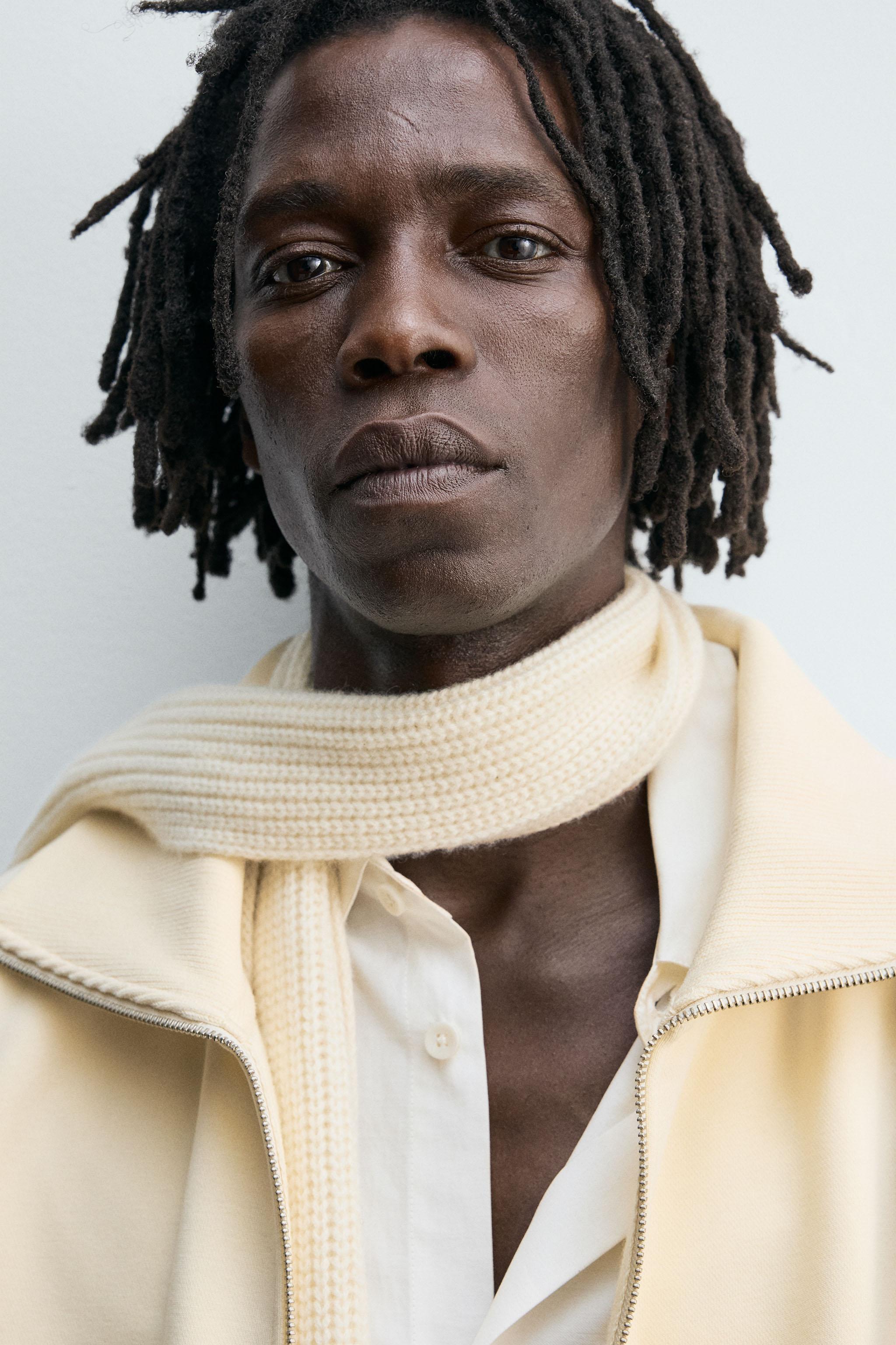 RIB ZIP SWEATSHIRT - Oyster-white | ZARA United States