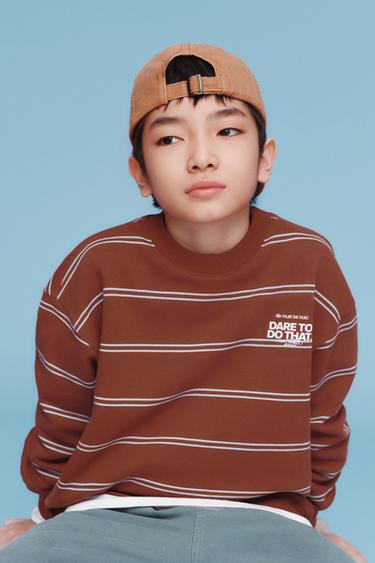 WASHED-EFFECT CAP - Orange by Zara