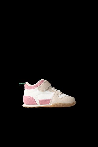 HOHER RETRO-SNEAKER - Rosa von Zara - Bild 0