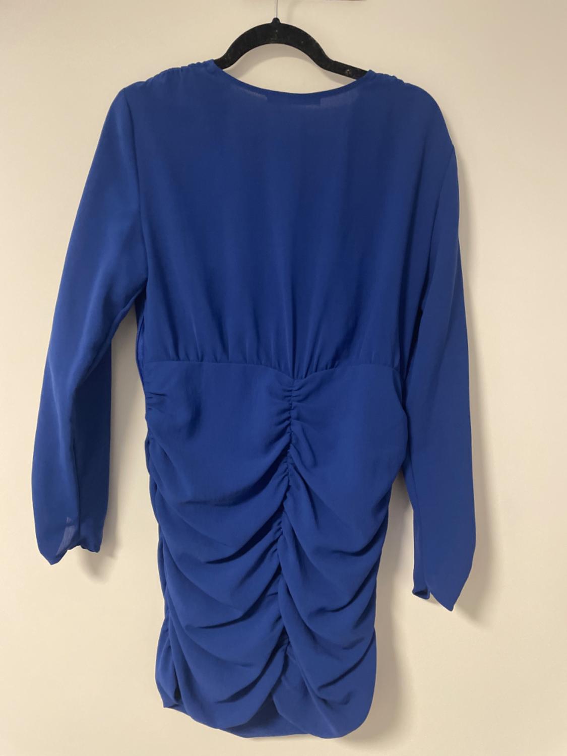DRAPED MINI DRESS - Image 3