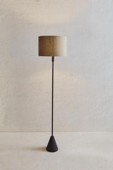METAL FLOOR LAMP - Black by Zara