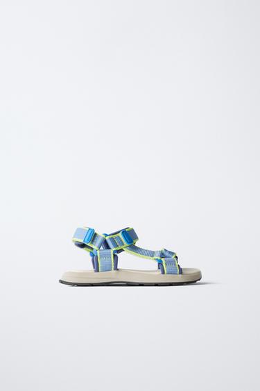 TECHNICAL SANDALS - Blue by Zara