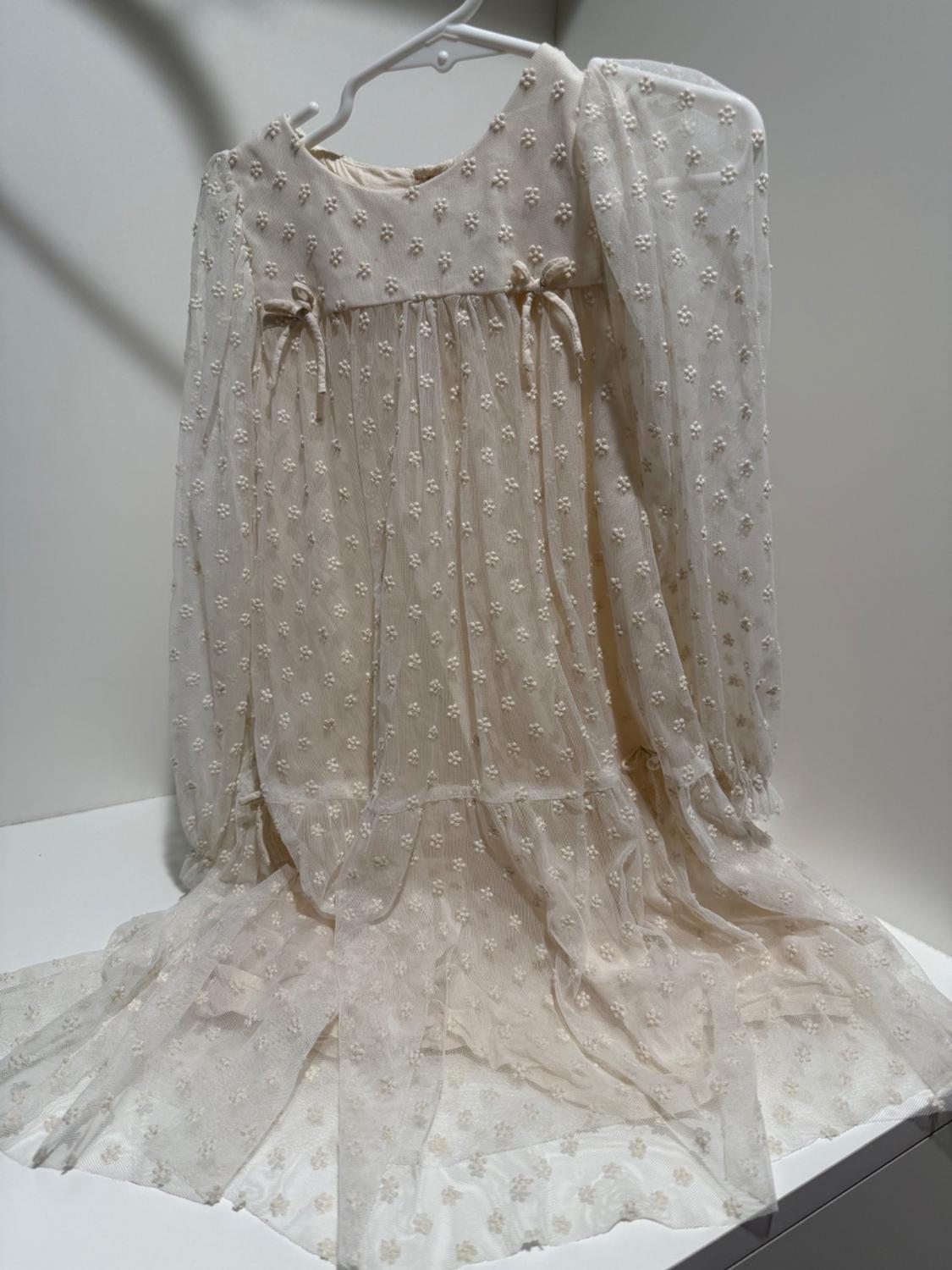 VESTIDO TUL BORDADO
