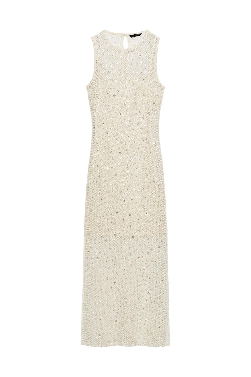 SEQUIN MIDI DRESS - image 3