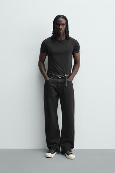 JEAN LOOSE FIT - Charbon de Zara