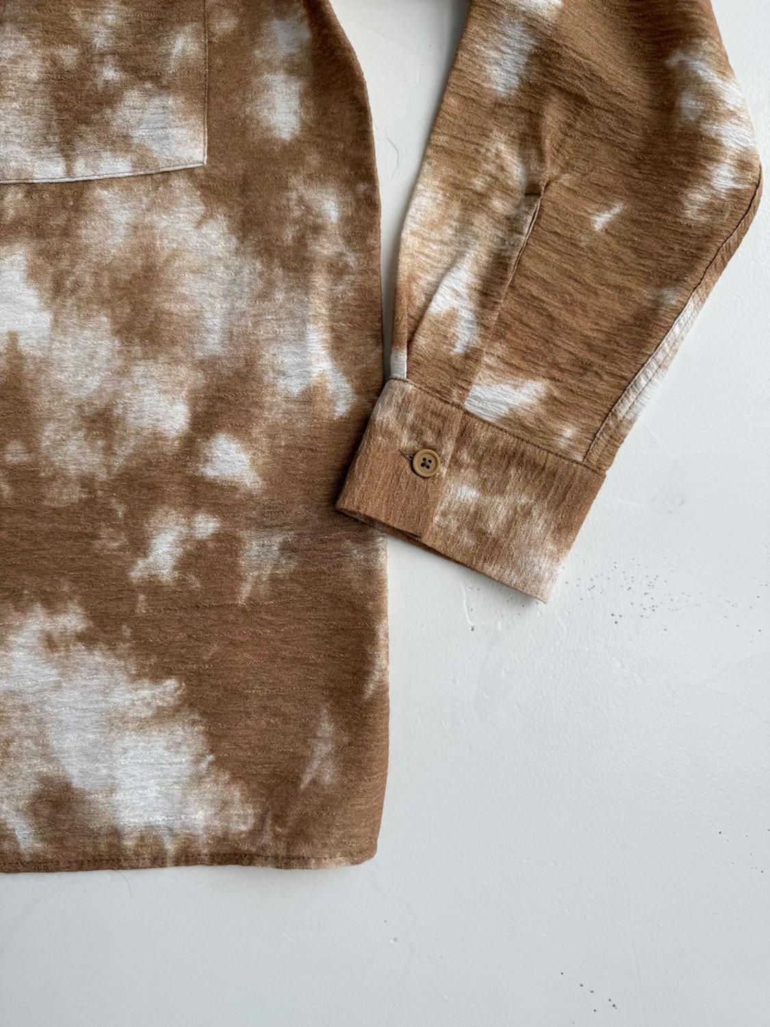 TIE-DYE PRINT SHIRT - Image 4