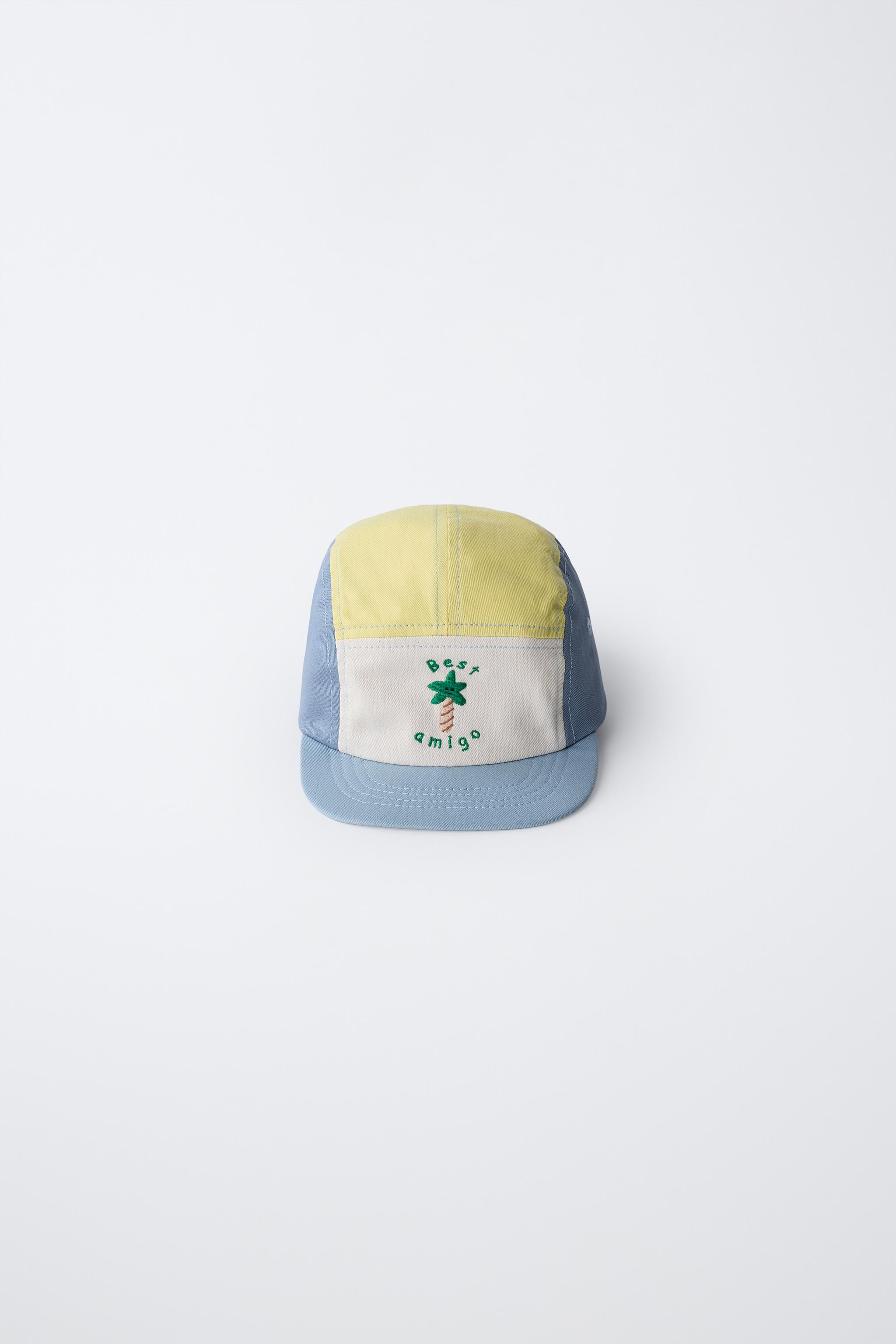 EMBROIDERED PALM COLOR BLOCK CAP - Multicolored | ZARA United States EMBROIDERED PALM COLOR BLOCK CAP - Multicolored | ZARA United States