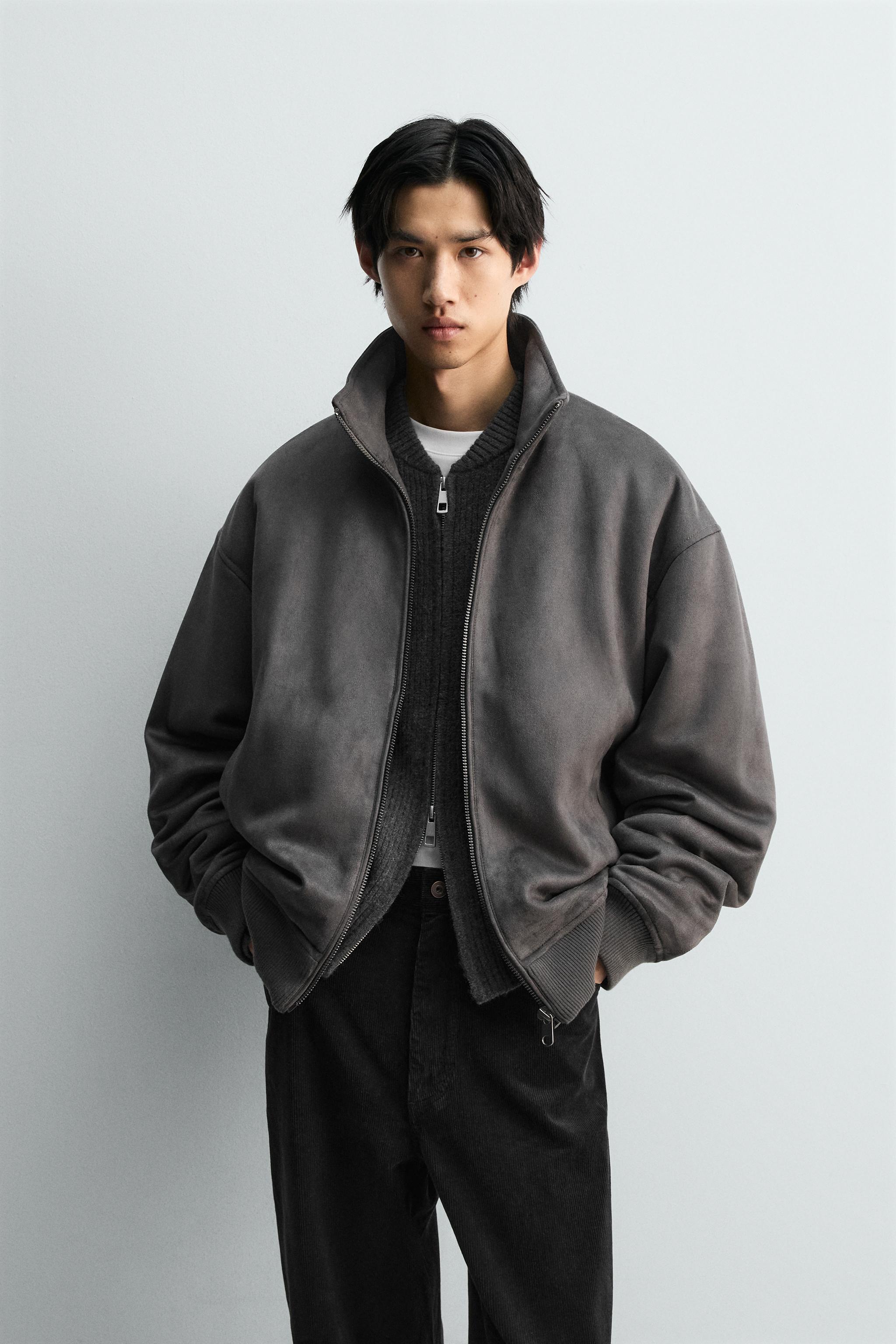 スエードジャケット | メンズ | ZARA 日本