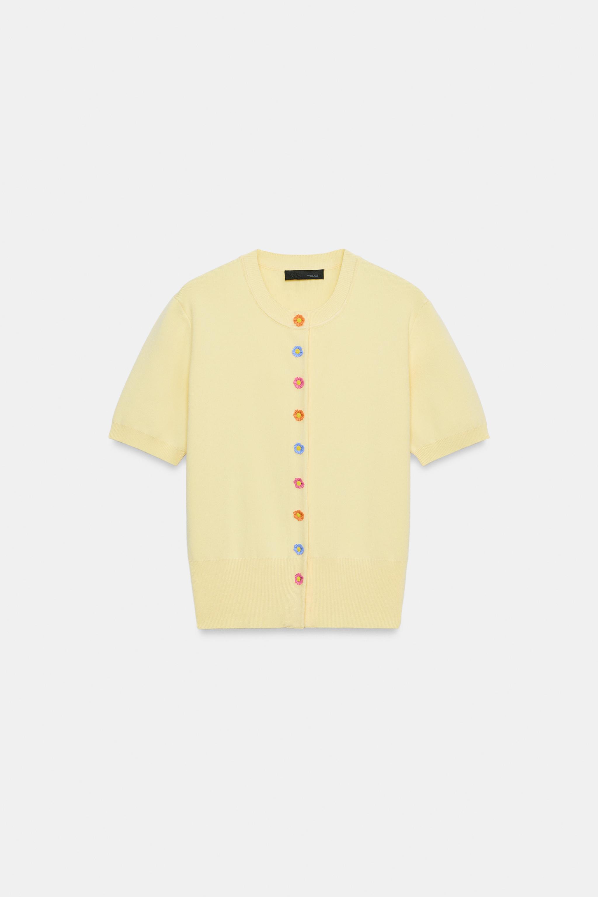 ニット - レディース ショートスリーブカーディガン | ZARA 日本