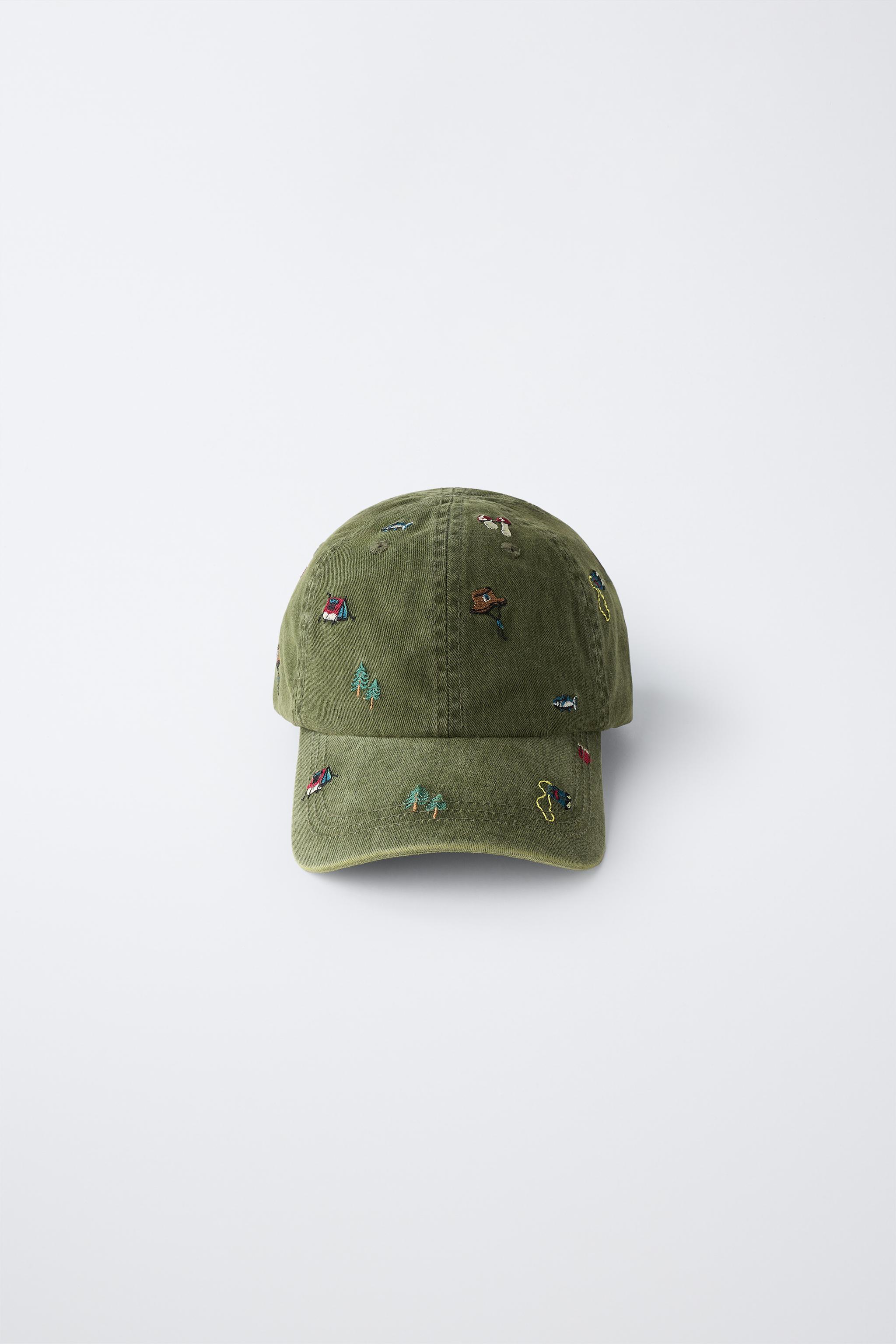 CASQUETTE EFFET DÉLAVÉ BRODÉE