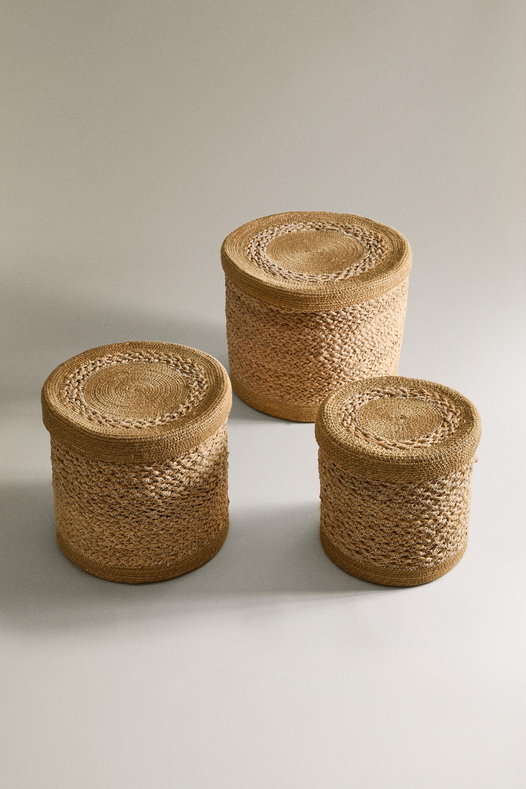 ザラホーム　カゴ　バスケット　インテリア　ZARA HOME ザラホーム カゴ バスケット インテリア ZARA HOME バスケット