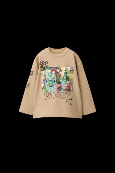 CAMISETA ESTAMPADA TOY STORY © DISNEY PIXAR - Marrón claro de Zara - Imagen 0