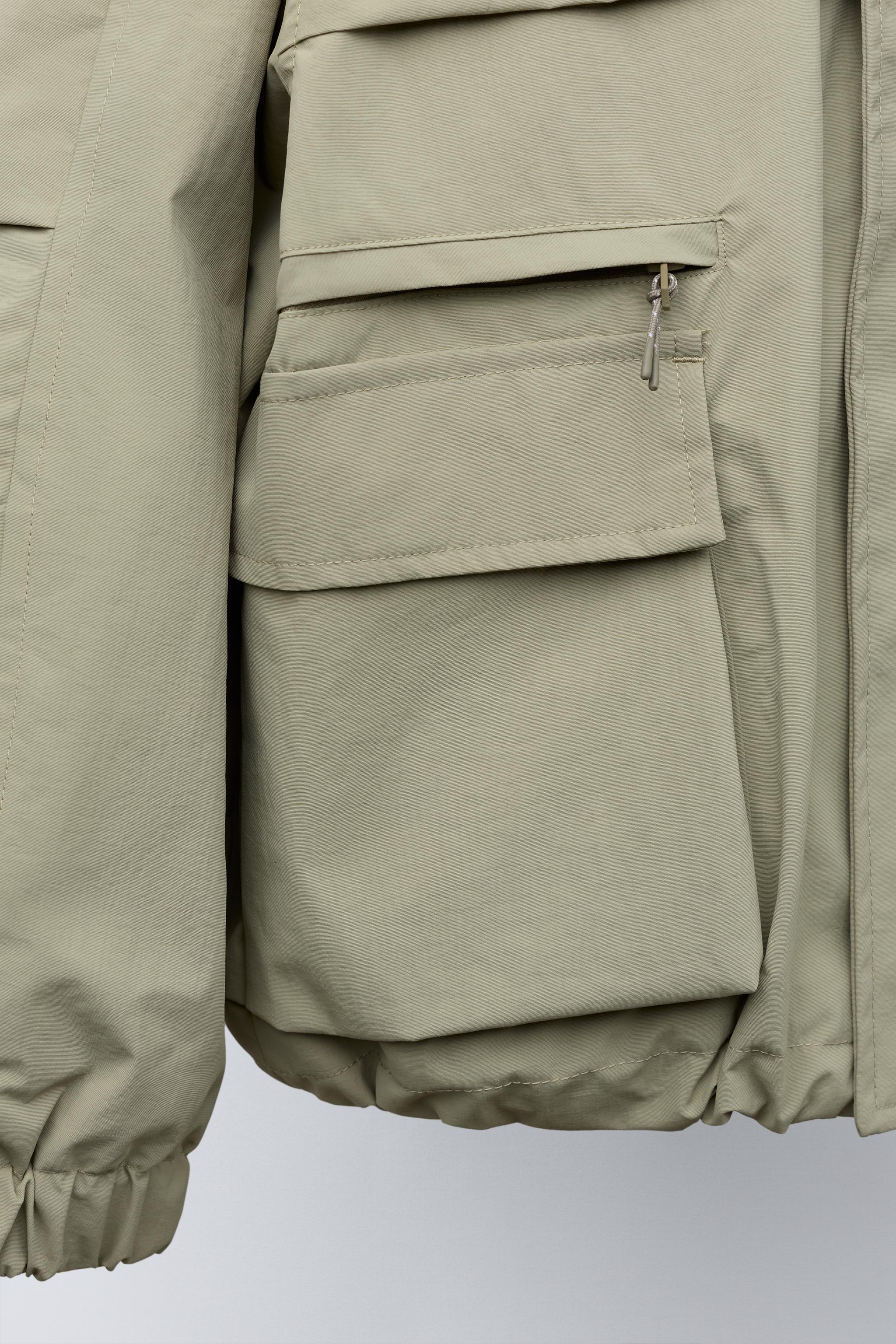 PARKA COURTE À POCHES