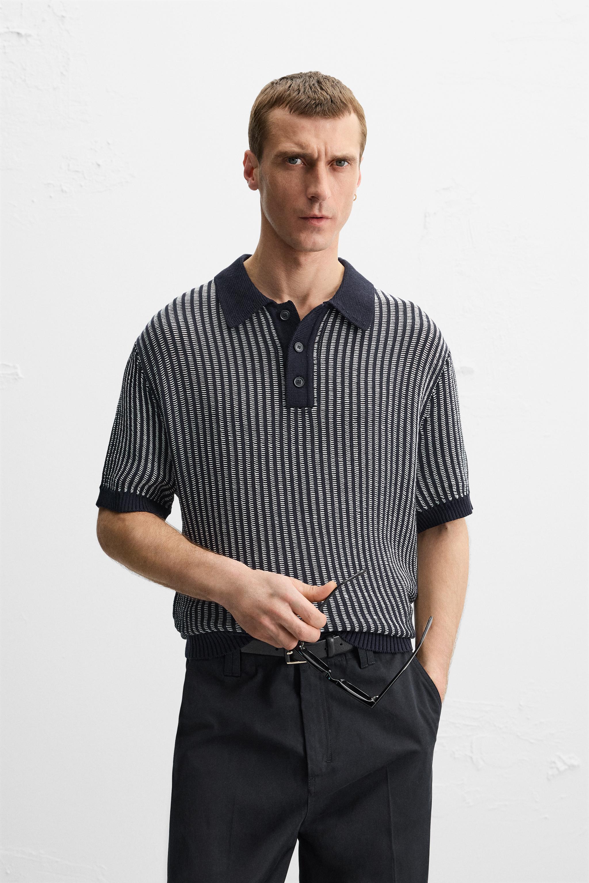 Men's Polos and Half Zip Sweaters | ZARA United States
