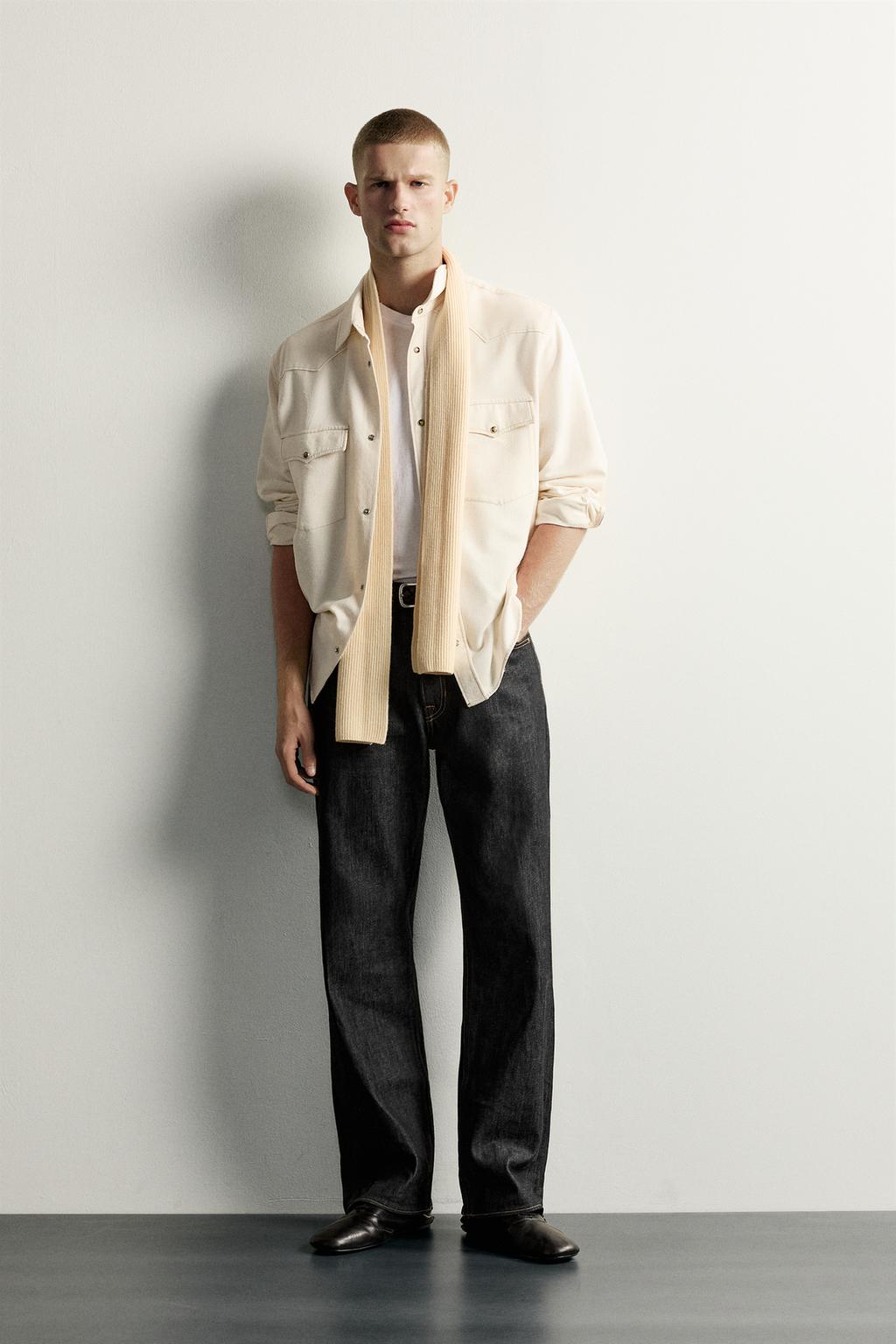 RELAXED FIT WESTERN SHIRT