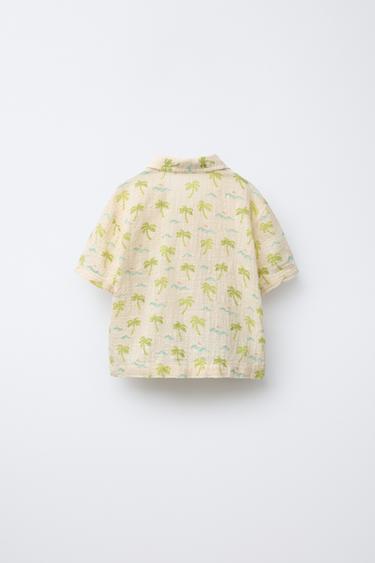 CHEMISE PALMIERS - VERDÂTRE de Zara - Image 1