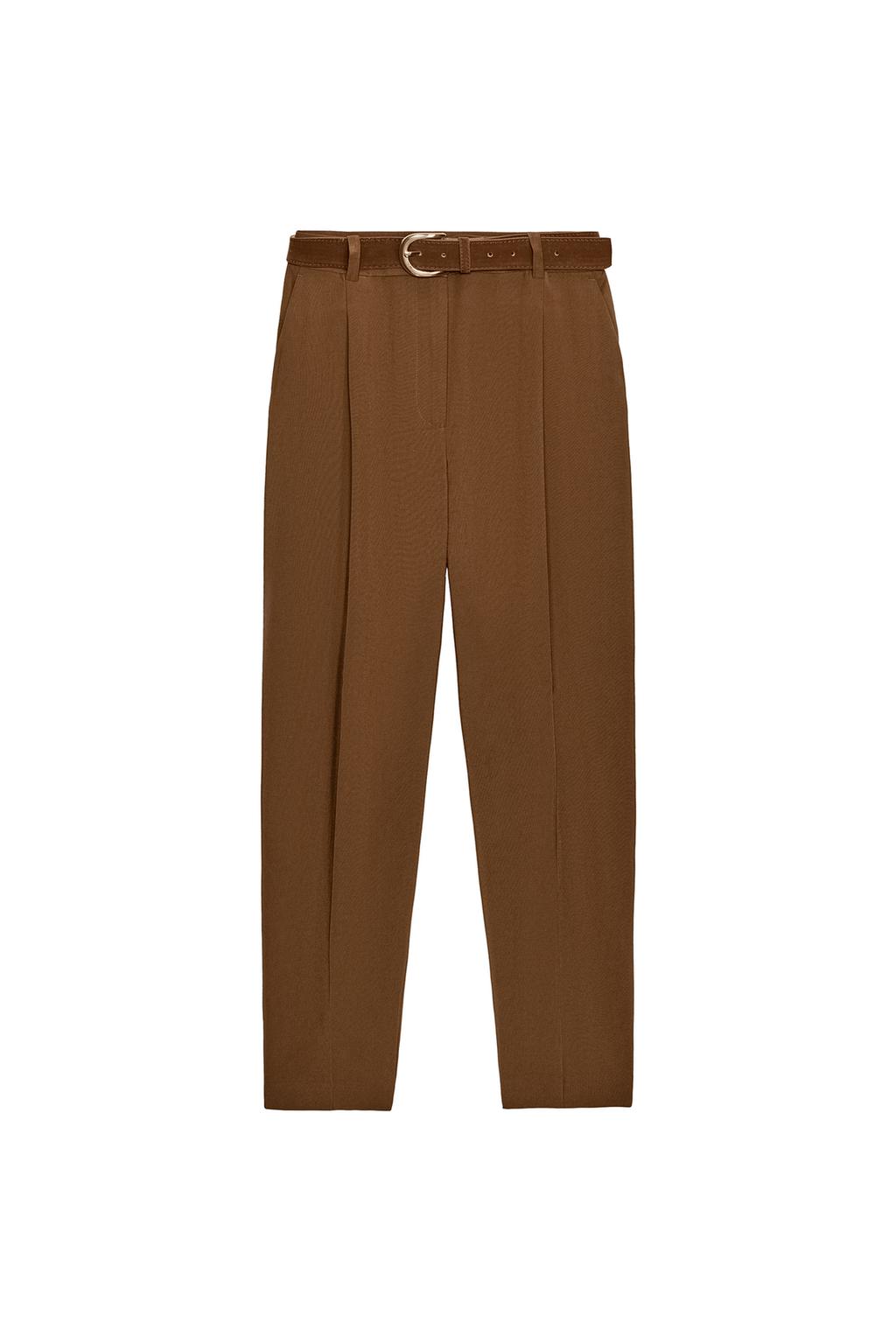 PLEATED BELTED PANTS - image 3