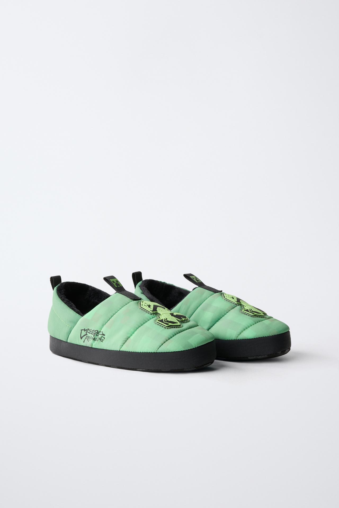 MINECRAFT © MOJANG AB. ™ SNEAKERS — Green