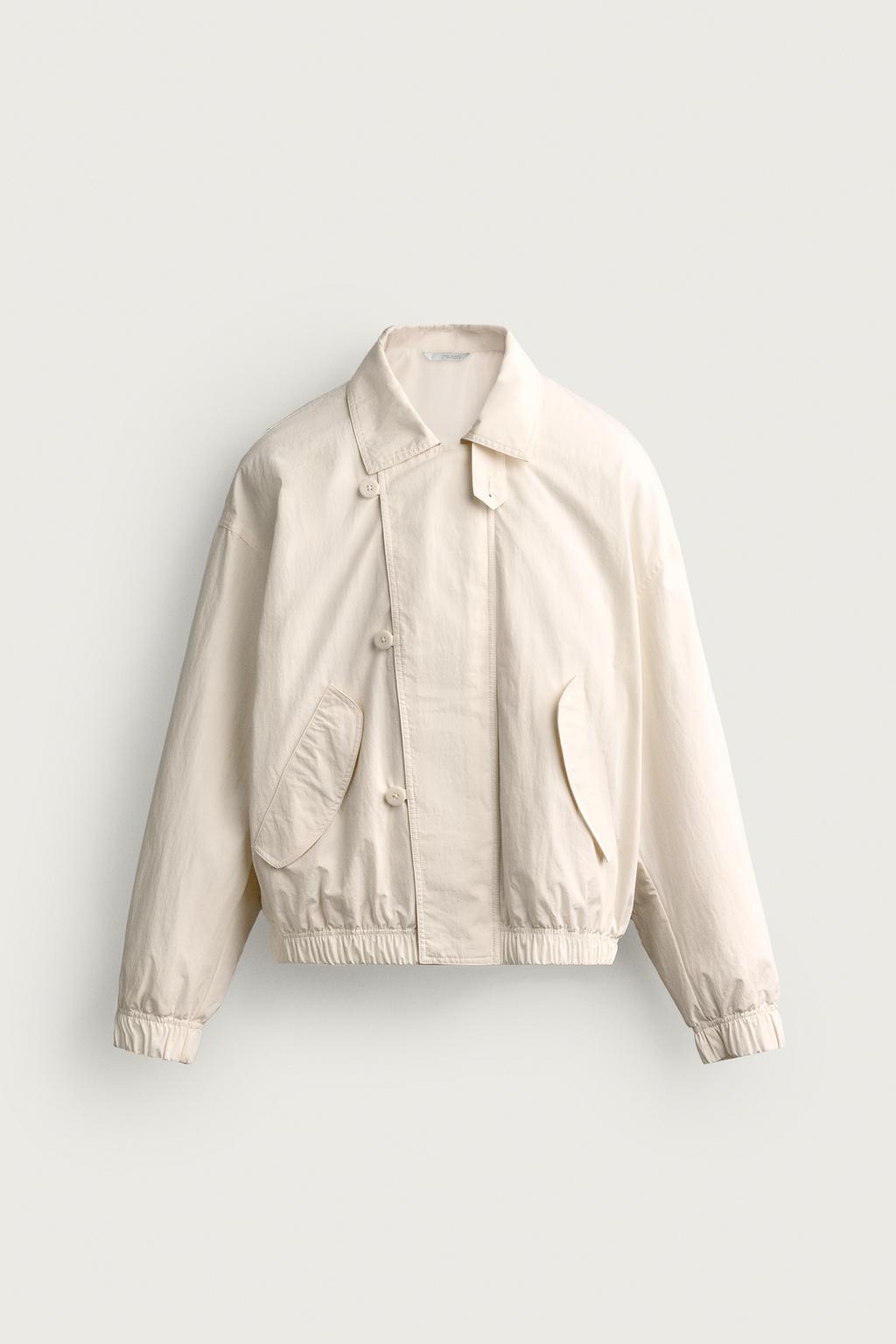 CROPPED FIT PADDED JACKET