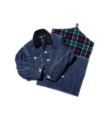 VESTE DE GRANGE RÉVERSIBLE KARL TEMPLER - Bleu de Zara - Image 4