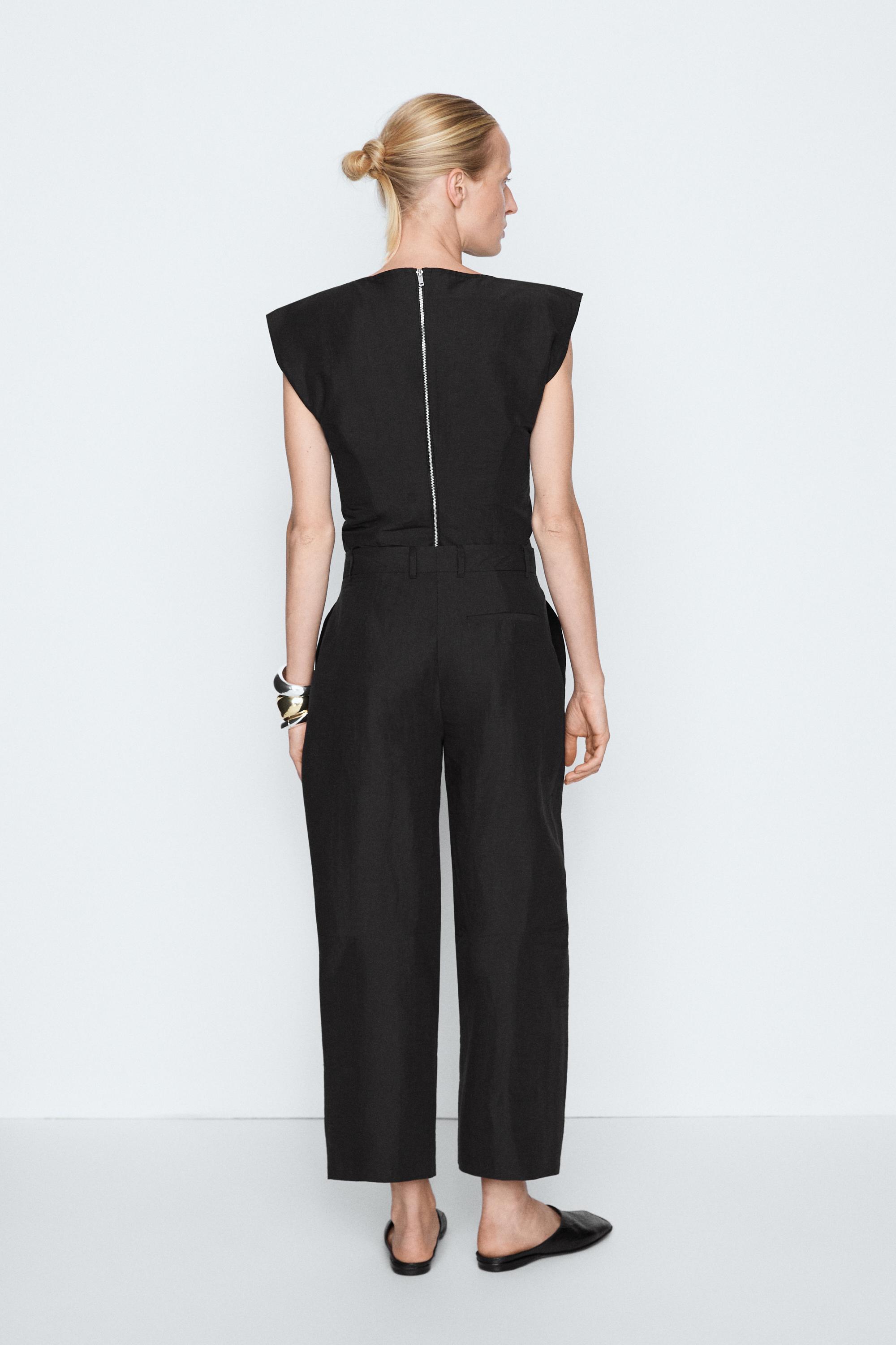 Linen blend pleated trousers - STUDIO