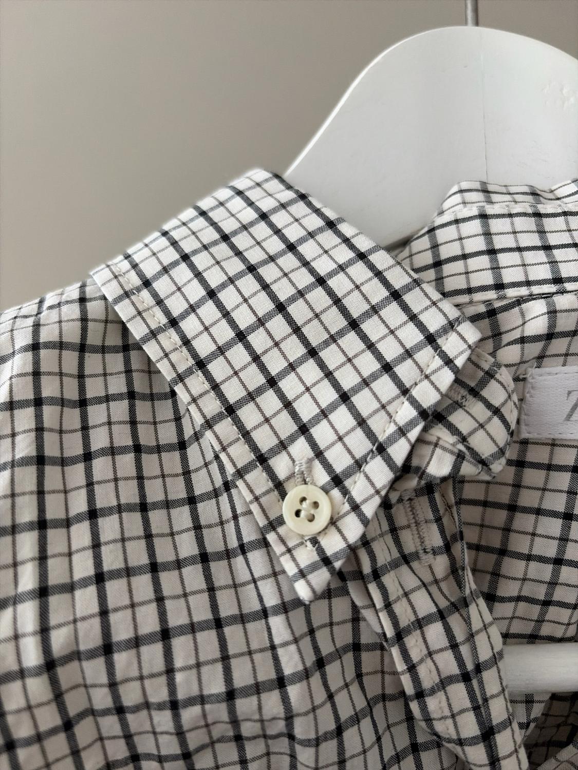 ZW COLLECTION CHECK SHIRT - Image 3