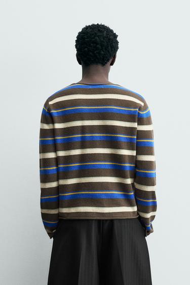 STRIPED JACQUARD JUMPER - striped by Zara - Image 2