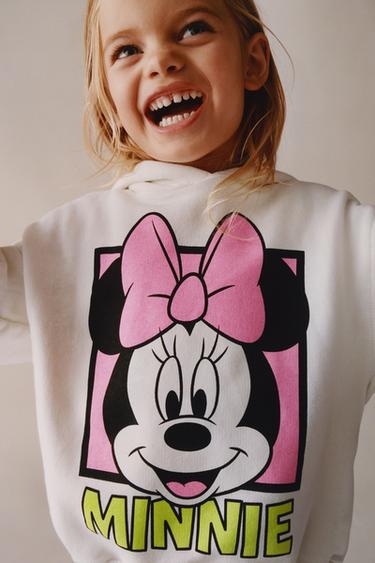 SUDADERA CAPUCHA MINNIE MOUSE © DISNEY - Blanco de Zara