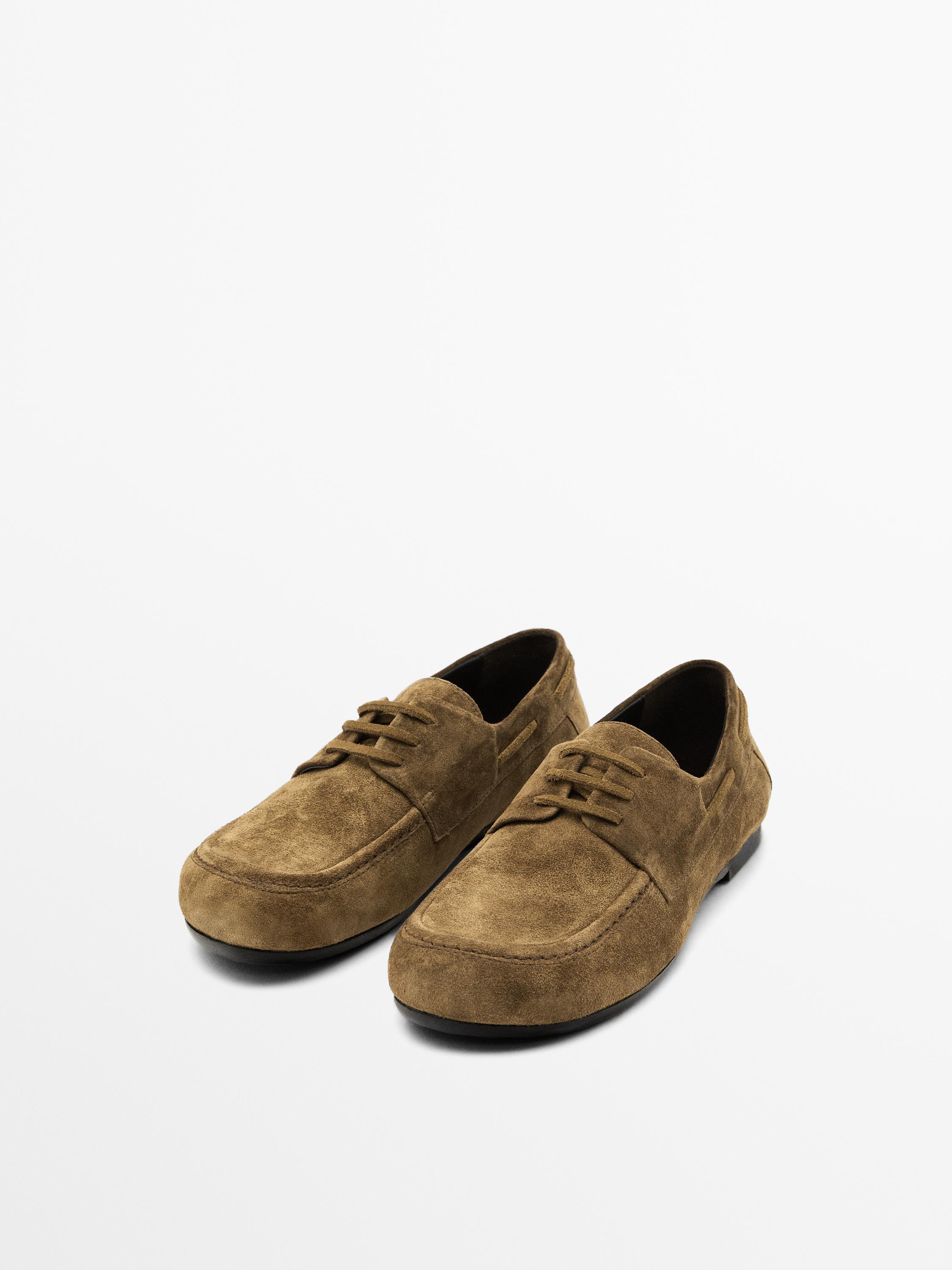 Mocassins bateau en cuir