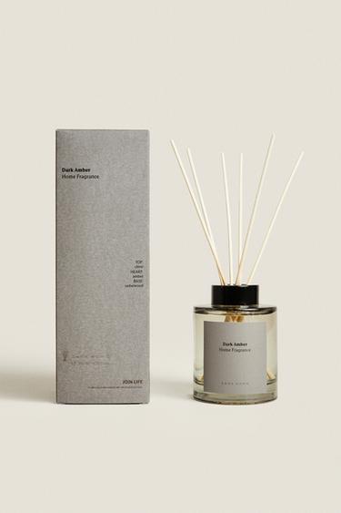 (200 ML) DARK AMBER REED DIFFUSERS - Brown / Taupe by Zara