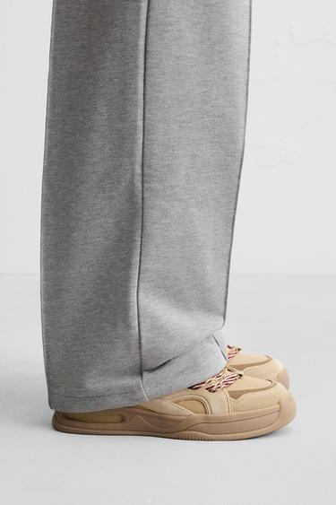 ZAPATILLA SKATE CUERDAS - Blanco Hueso de Zara - Imagen 0