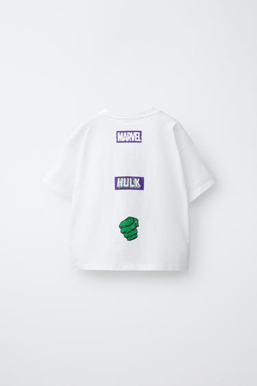 THE AVENGERS HULK © MARVEL T-SHIRT - White by Zara