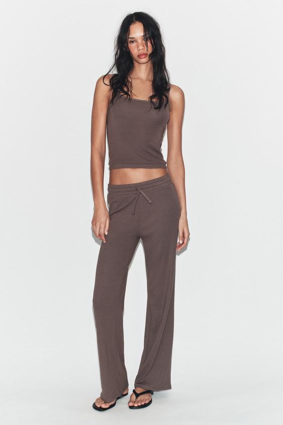 COTTON MODAL TANK TOP from Zara - $12.90