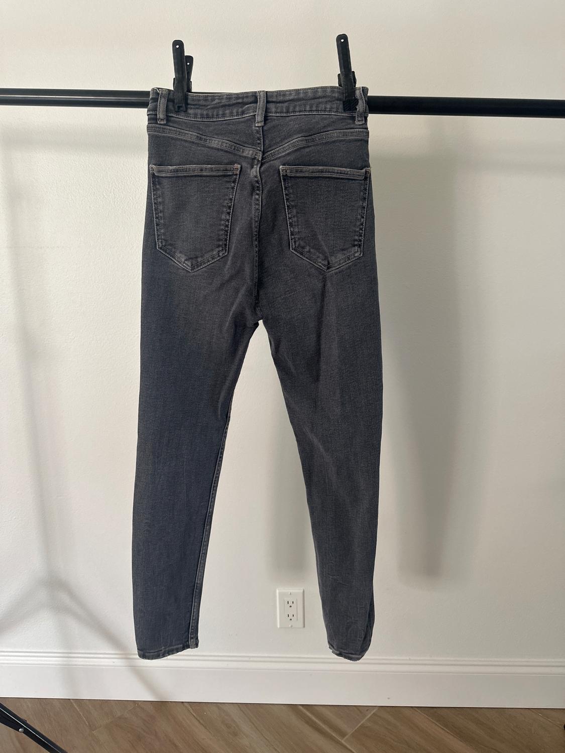 JEANS ZW PREMIUM HIGH WAIST SKINNY LEAD GREY - Image 3
