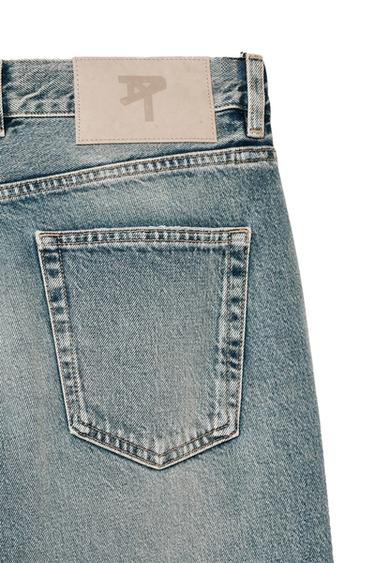 FLARE FIT JEANS - Mid-blue by Zara - Image 4