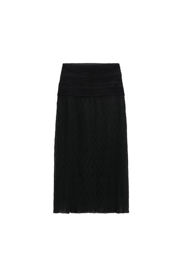 COMBINATION CROCHETED SKIRT