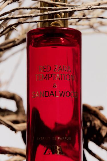 RED ZARA TEMPTATION SANDALWOOD EXTRAIT DE PARFUM 50ML (1.7 FL. OZ). - TINTED LEATHER by Zara