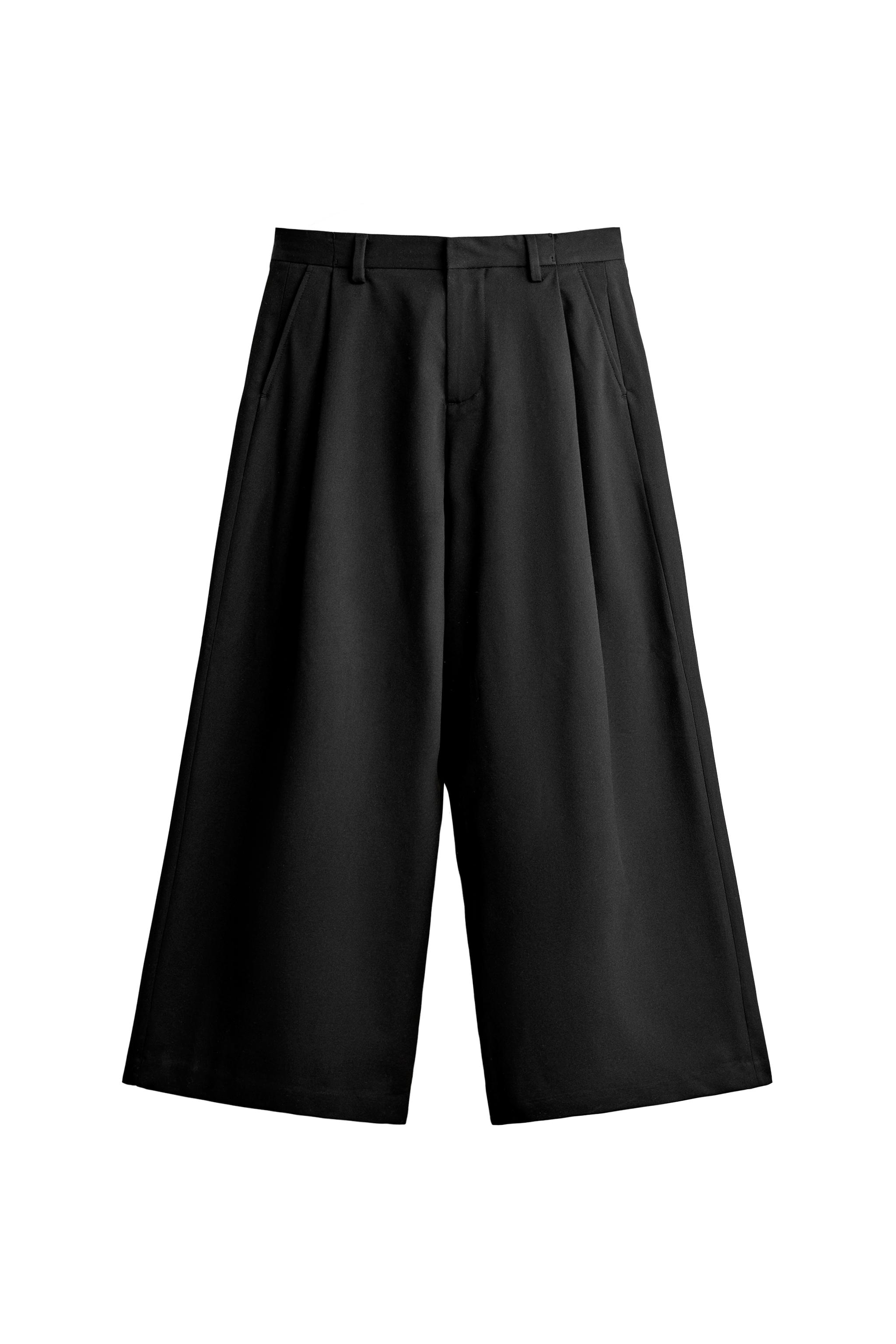 PANTALÓN WIDE FIT PLIEGUES