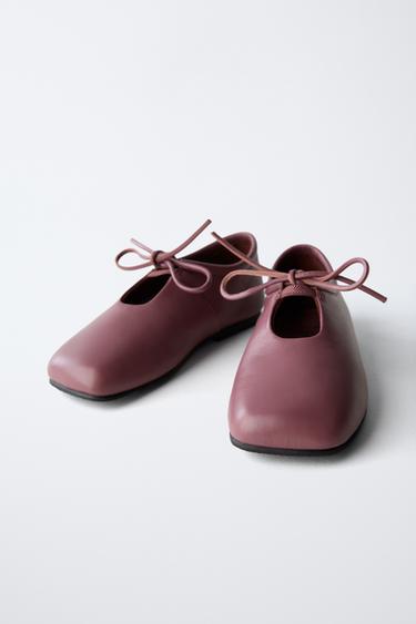 CHAUSSURES EN CUIR - 1-720 de Zara - Image 2
