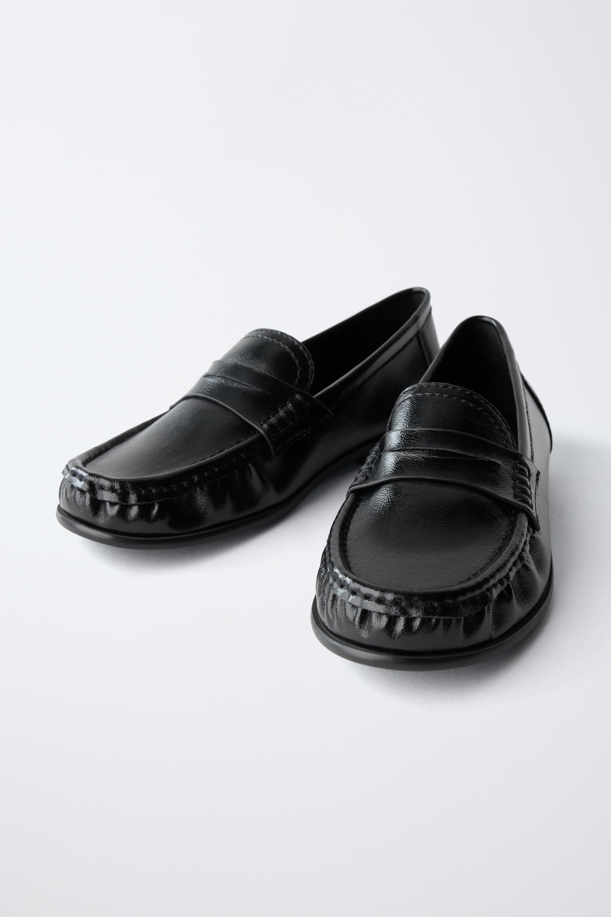 Детские туфли Zara THIN-SOLE LOAFERS — фото 3