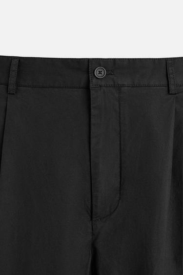 STRAIGHT-LEG TROUSERS - Black by Zara - Image 7