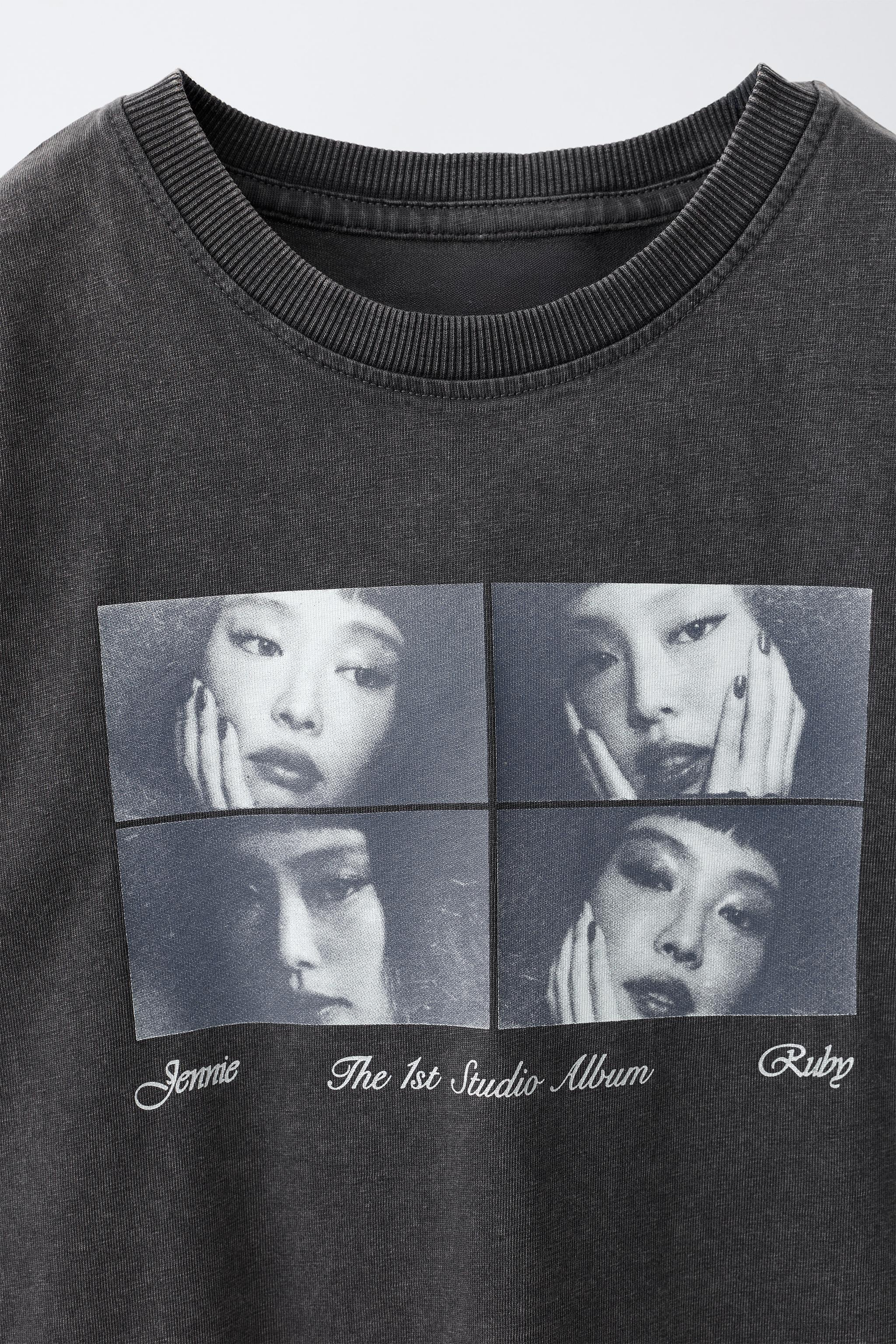 Детские футболки Zara JENNIE RUBY® PHOTOGRAPHIC PRINT T-SHIRT — фото 4