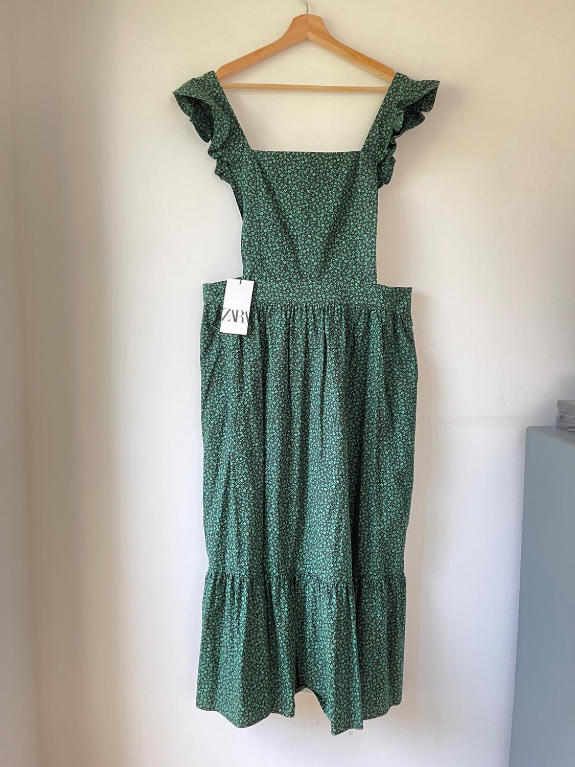 PRINTED PINAFORE DRESS - Image 5
