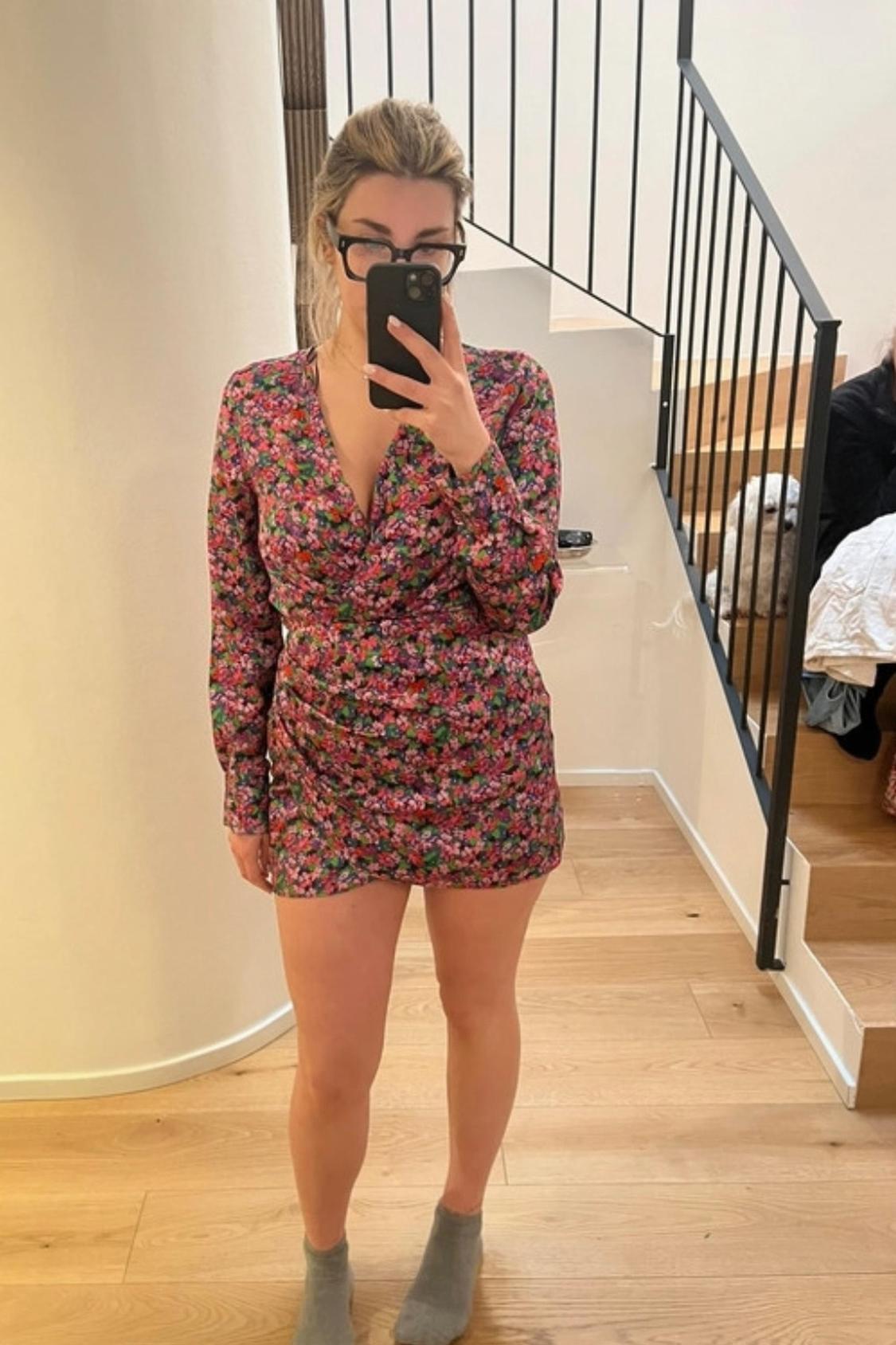 FLORAL PRINT DRESS
