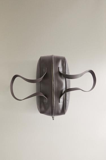 MINI SAC BOWLING - Marron de Zara - Image 3