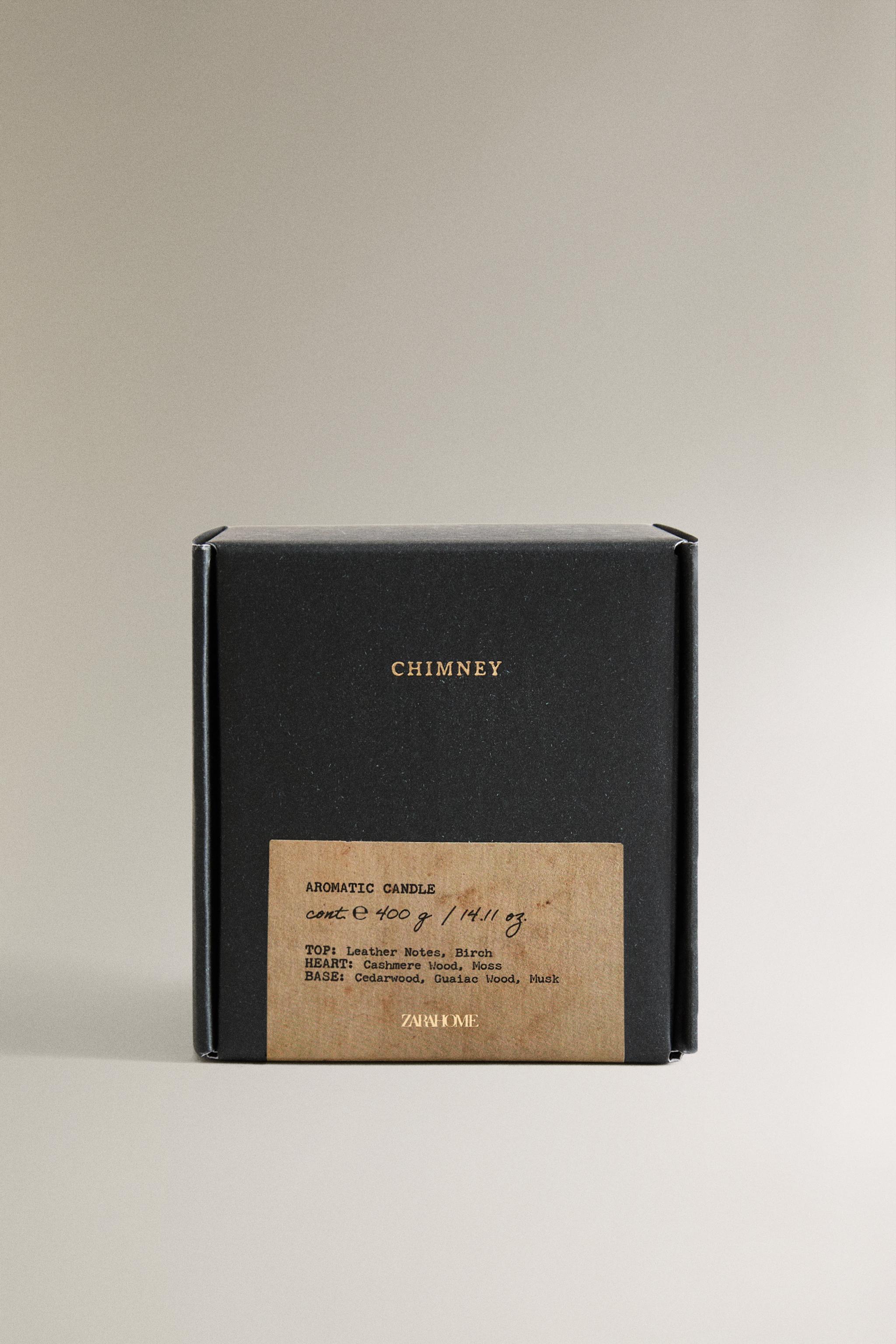 (400 G) BOUGIE PARFUMÉE CHIMNEY