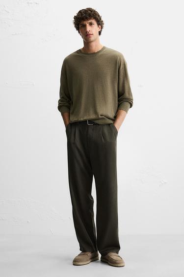 ALPARGATA PIEL ANTIFAZ - Gris Topo de Zara - Imagen 0