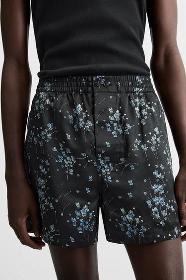 LIMITED EDITION FLORAL PRINT BOXERS - Printed by Zara - Image 0