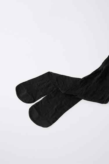 MICROFIBRE TIGHTS - Black by Zara - Image 2